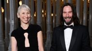 Keanu Reeves and Alexandra Grant at the LACMA Art + Film Gala in 2023 (Image via Getty/Michael Kovac)